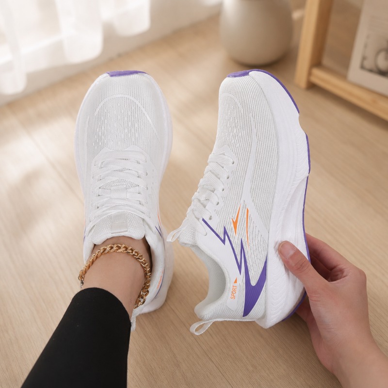 Women'S Shoes Extra Wide - Tênis femininos com ponta larga, respiráveis,