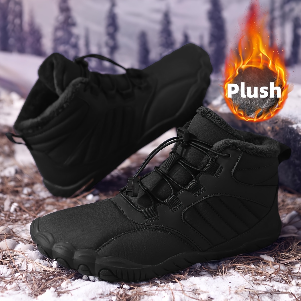 Women'S Shoes Extra Wide - Botas de Neve Unissex de Inverno