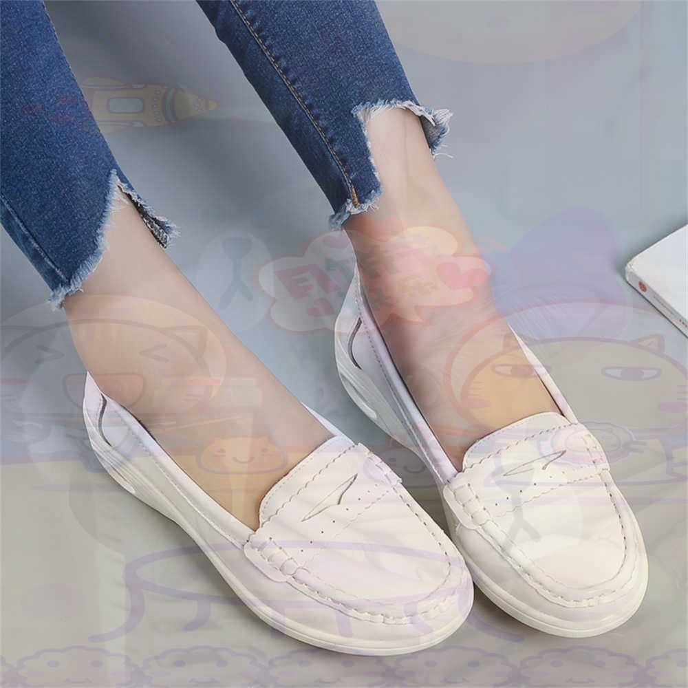 Women Shoes Types Name - Macio deslizamento-em das mulheres sapatos de