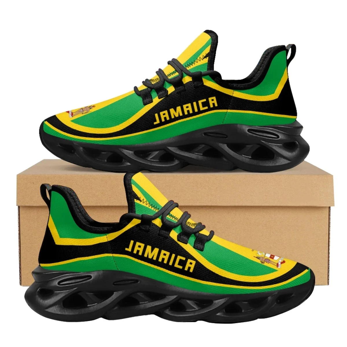 Women Shoes Name - Tênis de Malha Leve com Estampa