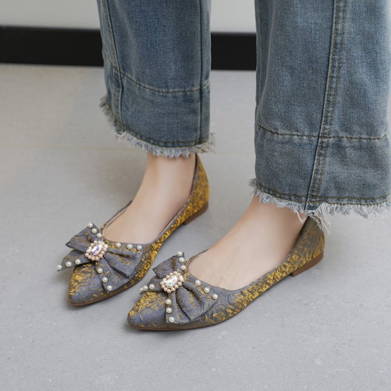 Pointed Toe Flat - Sapatos Femininos Confortáveis e Casuais com