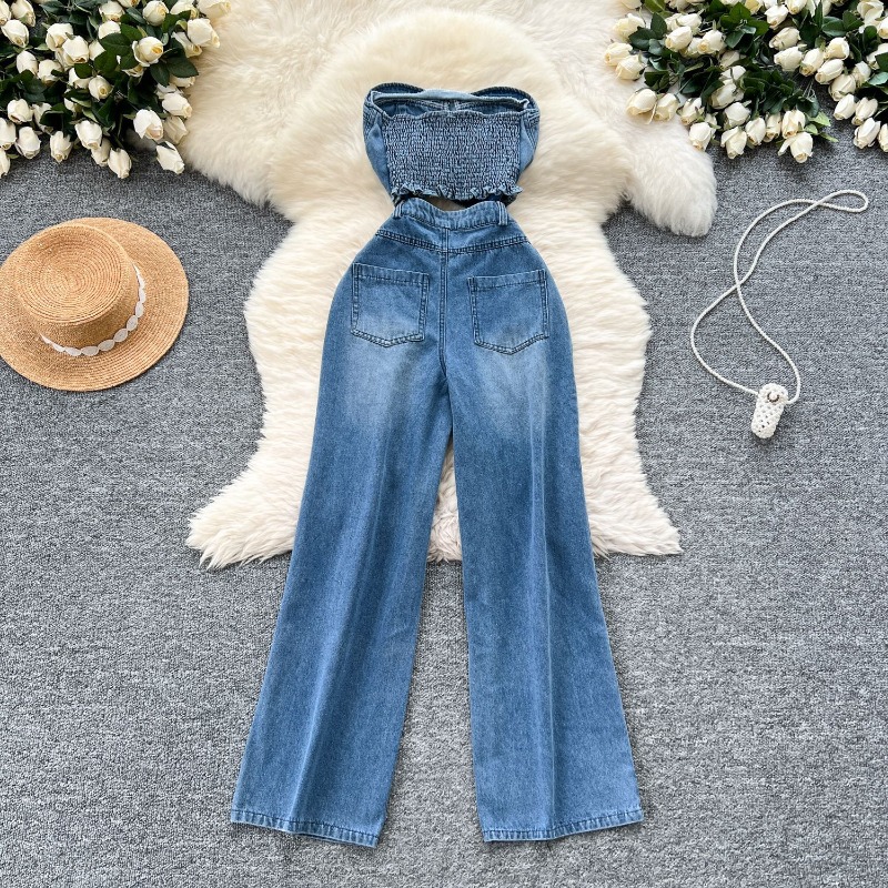Macacões Jeans Femininos Sem A - Women'S Shoes Extra Wide avaliação e preço