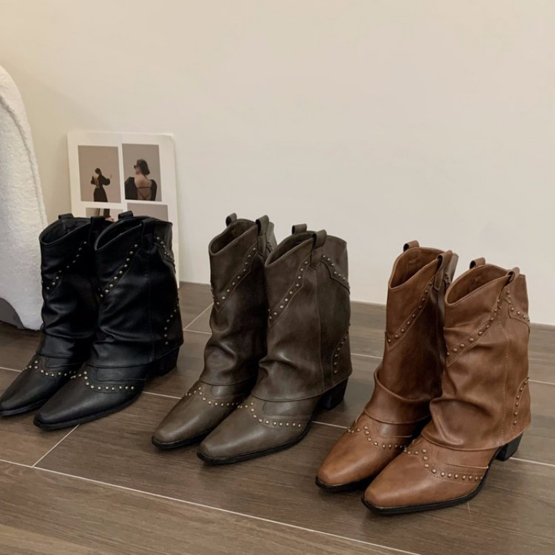 Botas Femininas Country Estilo - Western Cowgirl Boot avaliação e preço