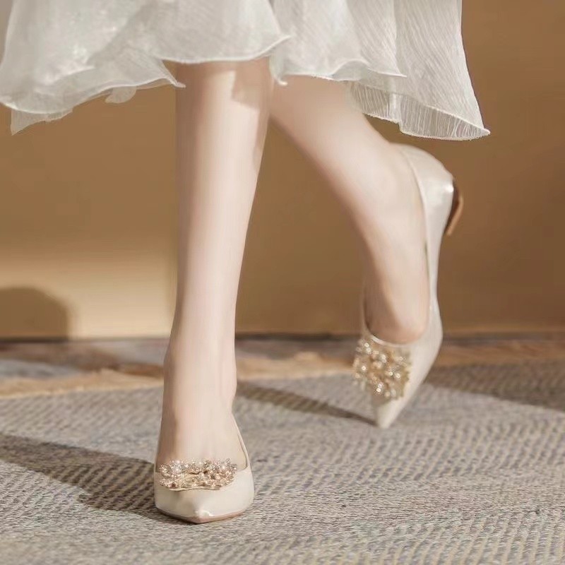 Nova moda deslumbrante dedo do - Pointed Toe Flat avaliação e preço