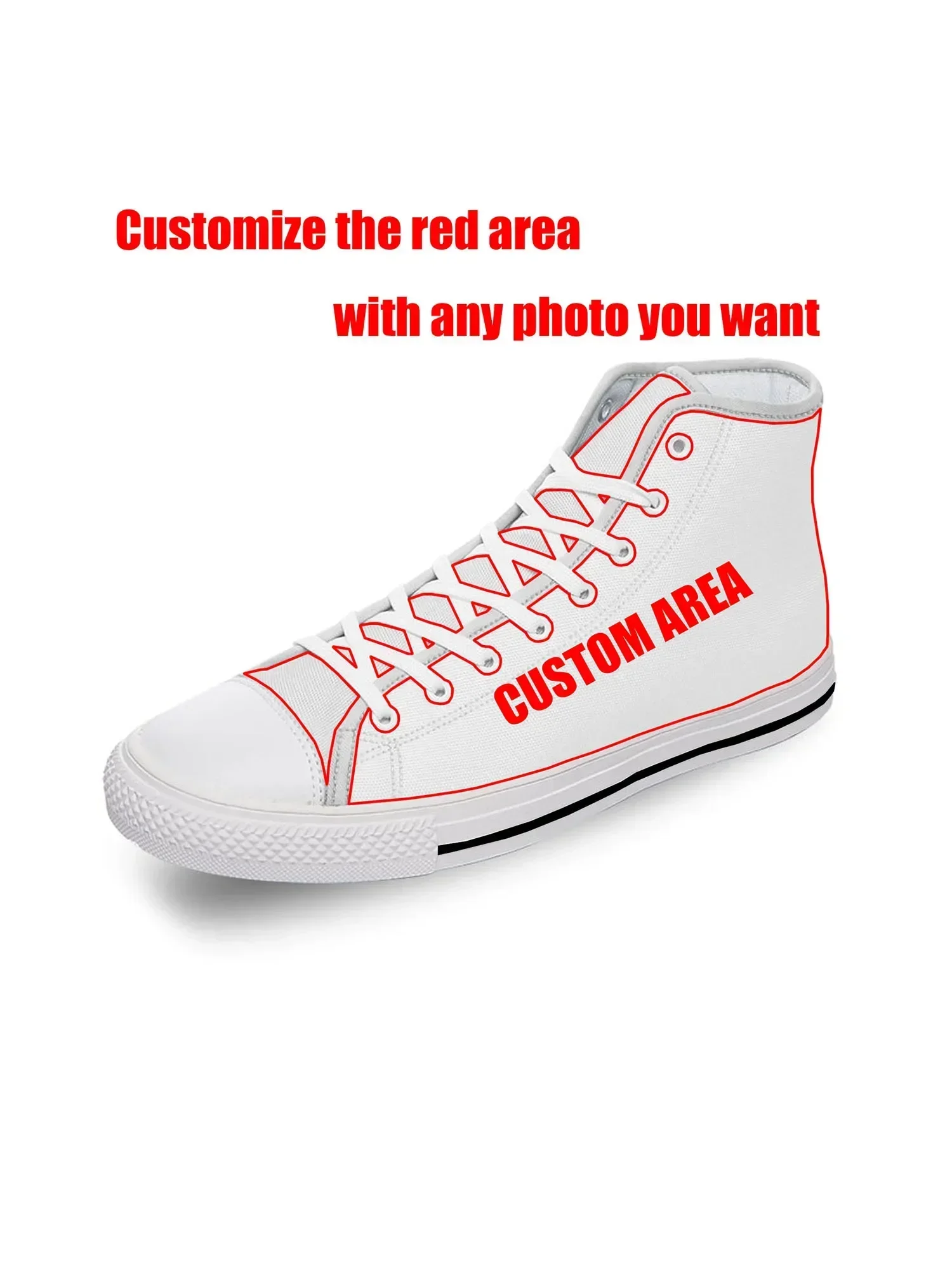 Tênis Cano Alto Personalizados - Women Shoes Name avaliação e preço