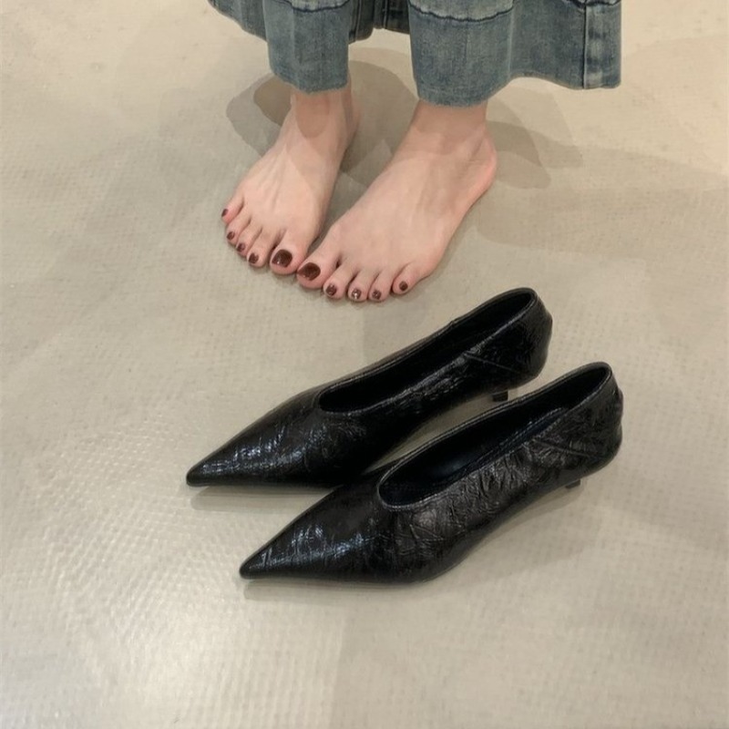 2025 outono novo commuter vent - Pointed Toe Flat avaliação e preço