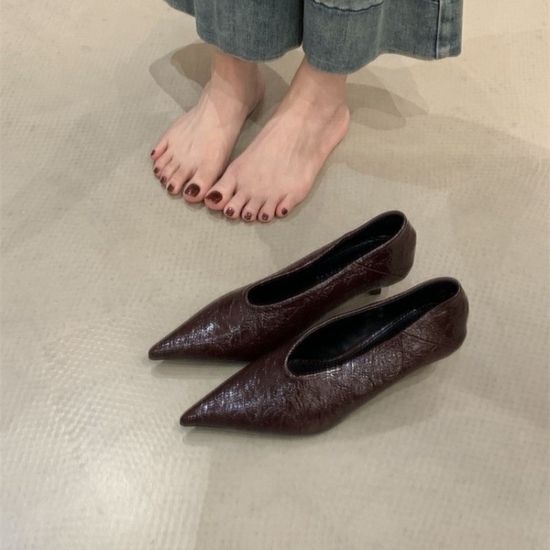 2025 outono novo commuter vent - Pointed Toe Flat avaliação e preço