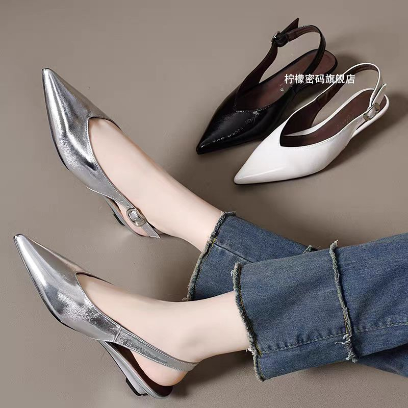 Sandálias Femininas Verão 2026 - Pointed Toe Flat avaliação e preço