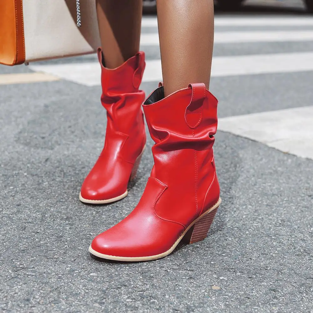Moda ocidental botas de cowboy - Western Cowgirl Boot avaliação e preço