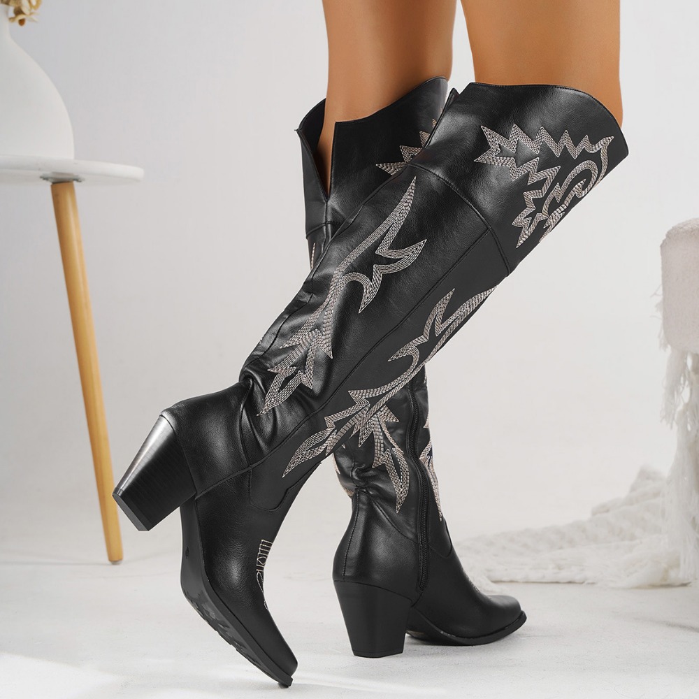 Botas Femininas de Cano Alto 2 - Western Cowgirl Boot avaliação e preço