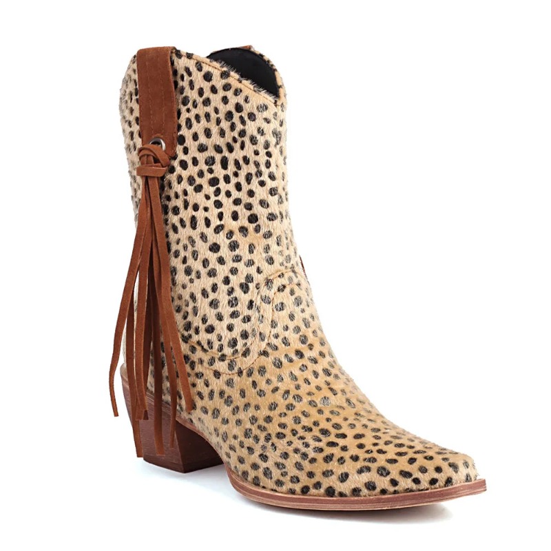 Novo vintage dedo do pé pontia - Western Cowgirl Boot avaliação e preço