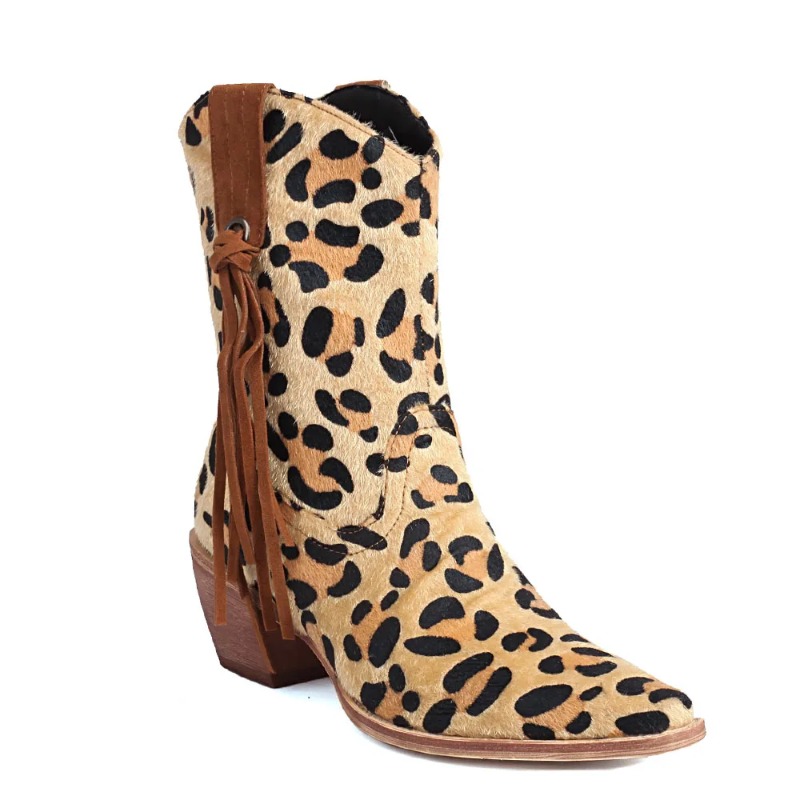 Novo vintage dedo do pé pontia - Western Cowgirl Boot avaliação e preço