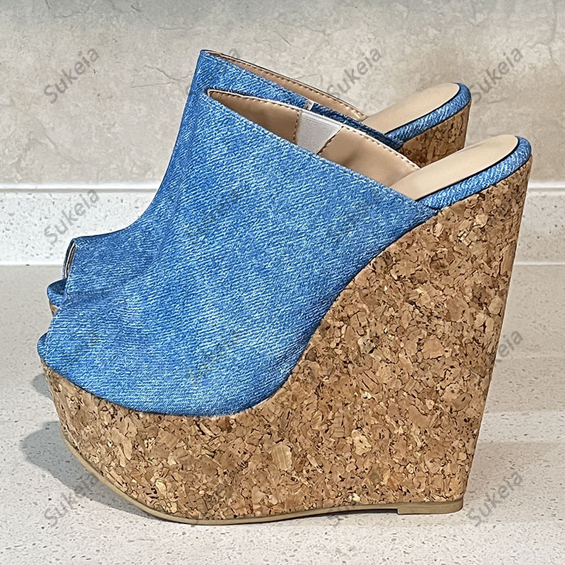 Sandálias Femininas Artesanais - Cork Wedge Sandal avaliação e preço