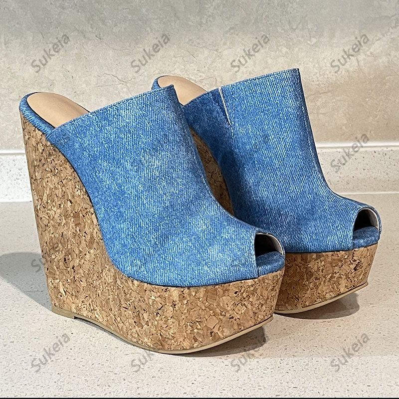 Sandálias Femininas Artesanais - Cork Wedge Sandal avaliação e preço