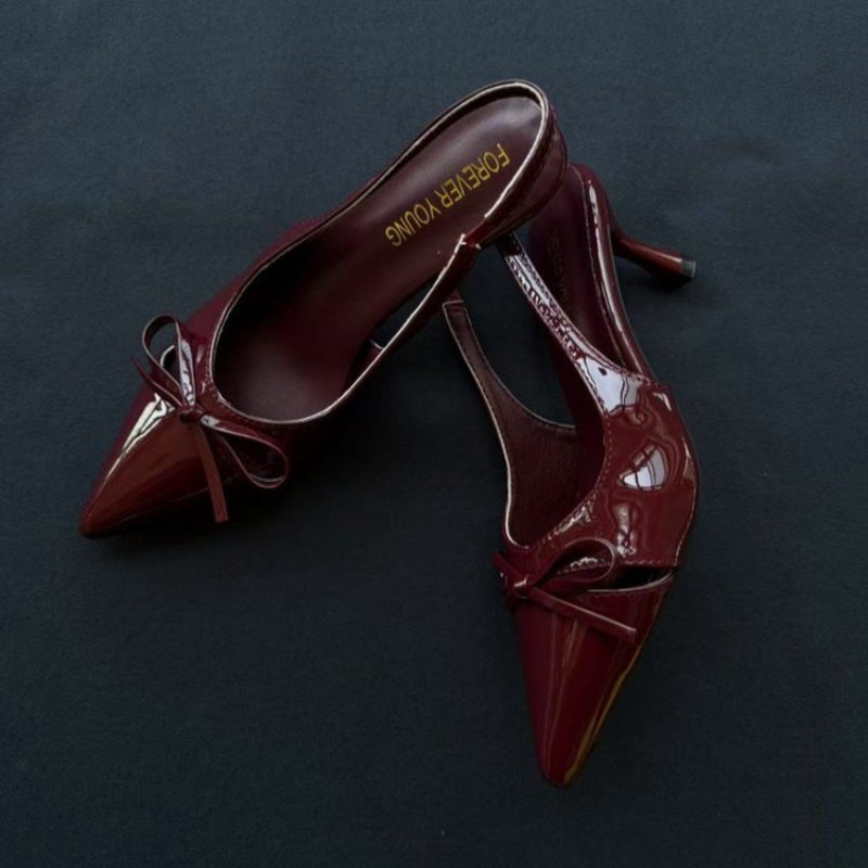Sandálias Femininas de Salto A - Pointed Toe Flat avaliação e preço