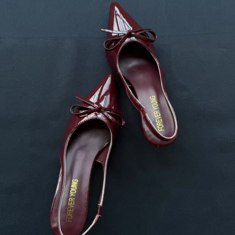 Sandálias Femininas de Salto A - Pointed Toe Flat avaliação e preço