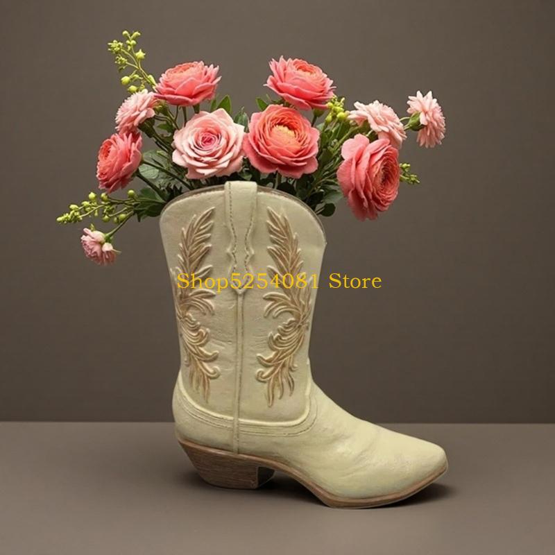 Axyc artístico cowboy bota pla - Western Cowgirl Boot avaliação e preço