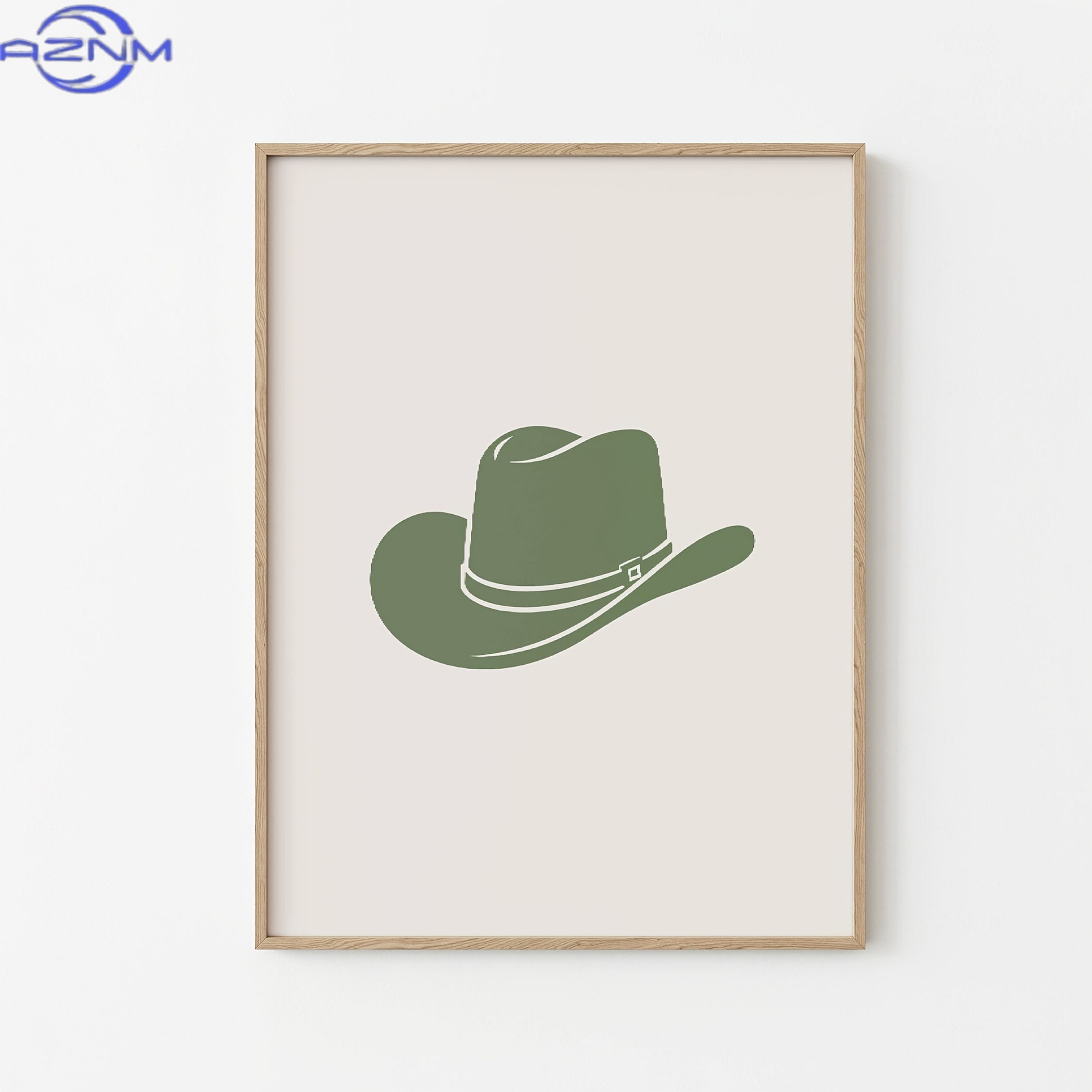 Mural, Conjunto de 3 Peças de  - Western Cowgirl Boot avaliação e preço