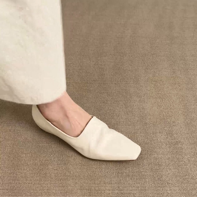 Sapatos Retro Femininos Slip-o - Pointed Toe Flat avaliação e preço